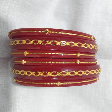 22KT Gold Hallmark Plastic Bangle by 