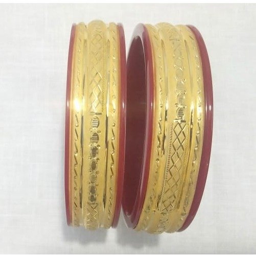 22KT Hallmark Gold Daily wear Design  Plastic Bangle  